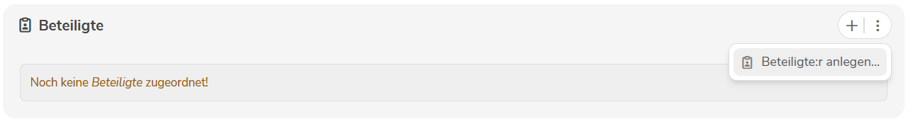 Beteiligte Anlegen